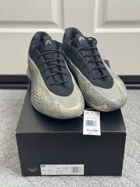 Adidas AE 1 Low Black Olive Camouflage Athletic Shoes Size 11.5 - USED